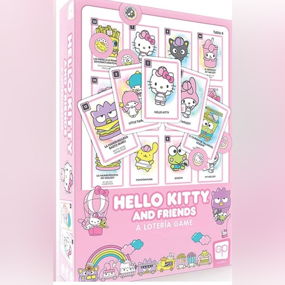 Super Cute  🥰 Hello Kitty And Friends Loteria Card Game - NEW